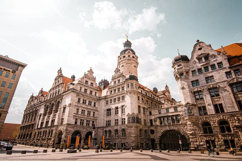 Leipzig Germany New Town Hall historic architecture